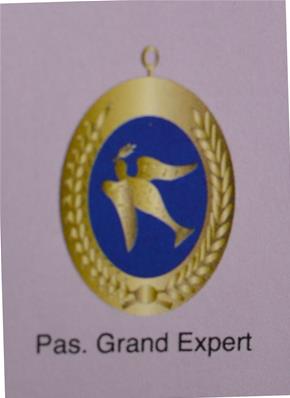 Médaille Officier Provincial Passé Grand Expert GLNF