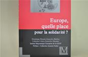 Europe Quelle place pour la solidarité?