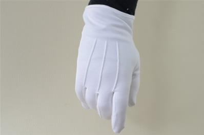 Gants Blancs Unis 3 Griffes