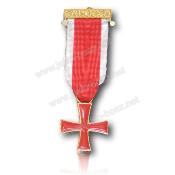 Croix Pectorale Médaille Knight Templar 