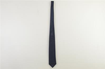 Cravate Maçonnique Symboles Equerre Compas "G" Noir