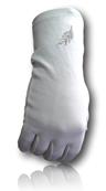 Gants Blancs Lycra Acacia Argenté