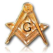 Pin's de Maître Équerre Compas "G"