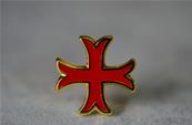 Pin's Maçonnique Croix Templière