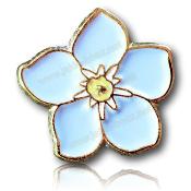 Pin's Maçonnique Myosotis 