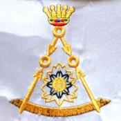 Tablier 2ème Ordre Rite Français 1801