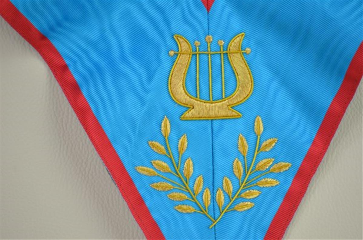 Sautoir Colonne d'Harmonie REAA pour franc maçon - jakin-boaz.net