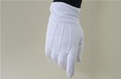 Gants Blancs Unis 3 Griffes