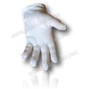 Gants Blancs 3 griffes Équerre Compas Dorés