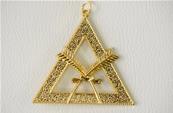 Bijou Officier Secrétaire Arche Royale forme triangle