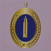 Médaille Officier National Passé Second Surveillant