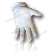 Gants Blancs Équerre Compas "G" Dorés