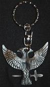Porte-clef aigle bicéphale maçonnique