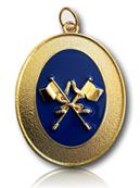 Médaille Officier Provincial Passé Porte Etendard G.L.N.F.